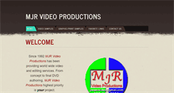 Desktop Screenshot of mjrvideo.com